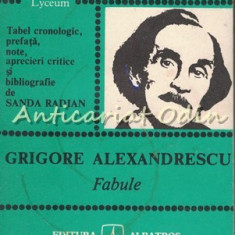 Fabule - Grigore Alexandrescu