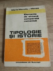 Maria Manoliu-Manea - Elemente de sintaxa comparata romanica. Tipologie si istorie (Universitatea din Bucuresti, 1977)