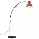 VidaXL Lampă de podea, 25 W, roșu uzat, 150 cm, E27