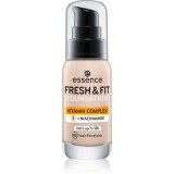essence Fresh &amp; Fit fond de ten lichid culoare 05 Fresh Porcelaine 30 ml