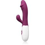 PRETTY LOVE Snappy vibrator cu stimularea clitorisului Purple 19 cm