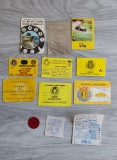 Lot Vintage ACR (Automobil Clubul Rom&acirc;n) &ndash; Carnete, Calendare RSR și Chitanțe Dacia