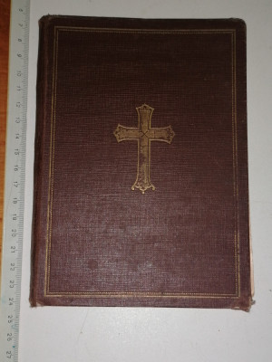 BIBLIE VECHE - CARTE DE RUGACIUNI TIPARUL TIPOGRAFIEI ARHIDIECEZANE SIBIU 1944 foto