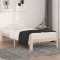 vidaXL Cadru de pat Single 3FT, 90x190 cm, lemn masiv