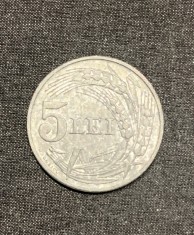 Moneda 5 lei 1942 Romania
