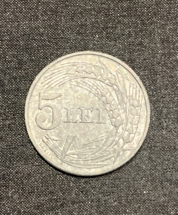 Moneda 5 lei 1942 Romania