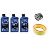 Kit pentru schimb ulei 10W40 3L+ filtre Renault Clio II, Symbol I, Kangoo, Megane I benzina 1.4 8v Elf 511903 ELF 10W40 3L + BK10001 + BK10100-2