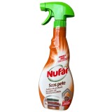 Nufar Solutie Scoatere Pete Textile, 500ml, Fara Clor, Pulverizator, Profesionala, Haine Albe si Colorate