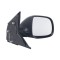 Oglinda exterioara VW Transporter (T5) 10.2009-2015, Partea Dreapta Crom Convex Manuala Fara Incalzire, carcasa neagra