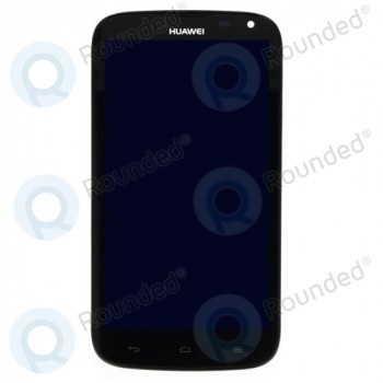 Capac frontal modul display Huawei Ascend G610 + LCD + digitizer negru foto