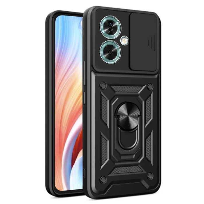 Husa Oppo A79 5G protectie camera Techsuit CamShield Series, negru