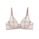 Sutien cu armatura din dantela Chloe Rose Quartz 75 B, Else