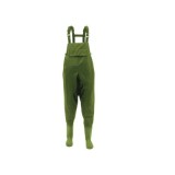 Cizme piept/vader nylon/PVC Behr, verde 40 EU