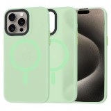 Husa pentru iPhone 15 Pro Max - Techsuit HaloFrost&nbsp;MagSafe Series - Light Green