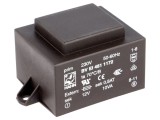 Transformator &icirc;ncapsulat 10VA 230V 12V PCB