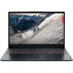 Laptop Lenovo IdeaPad 1 15ALC7 cu procesor AMD Ryzen™ 5 5500U pana la 4.0 GHz, 15.6, Full HD, 8GB DDR4, 256GB SSD, AMD Radeon™ Graphics, No OS, Abyss