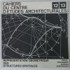 CAHIERS DU CENTRE D &#039;ETUDES ARCHITECTURALES , NO. 12- 13 par VIRGIL GHEORGHIU et ADRIAN GHEORGHIU , 1971