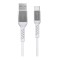Cablu De Date Si Incarcare USB C Alb