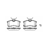 Placute frana Toyota Avensis (T22), Corolla (E11), Corolla Liftback (E11) SRLine parte montare : Punte spate