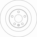 TRW DF6588 Disc frana