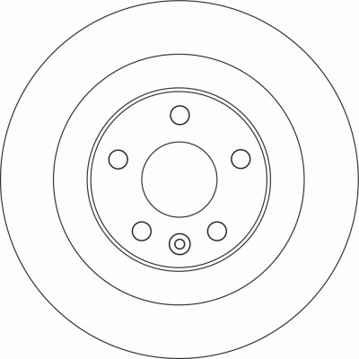 TRW DF6588 Disc frana foto