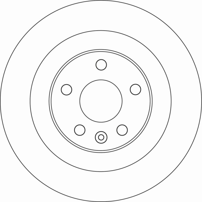 TRW DF6588 Disc frana