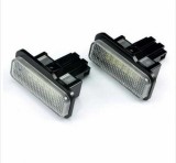 Set 2 lampi Numar LED pentru MERCEDES E &ndash; Class W211, C &ndash; Class W203 5D(Avant/Break), CLS W219, SLK R171 AutoREY&reg;