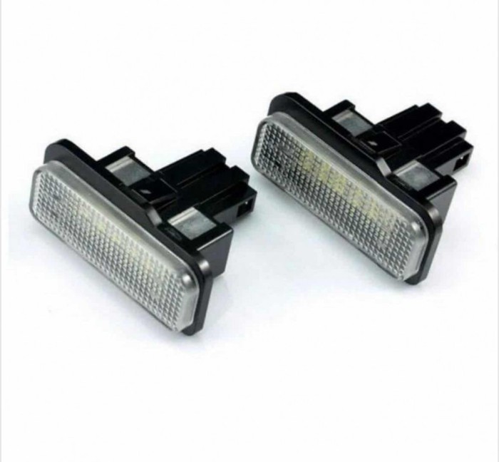 Set 2 lampi Numar LED pentru MERCEDES E &ndash; Class W211, C &ndash; Class W203 5D(Avant/Break), CLS W219, SLK R171 AutoREY&reg;