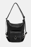 Answear.LAB ghiozdan de piele culoarea negru, mare, neted