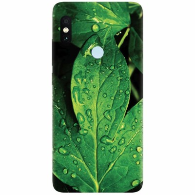 Husa silicon pentru Xiaomi Mi A2 Lite, Leaves And Dew foto