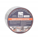 Banda Etansare din Aluminiu cu Bitum RINO, 1.1x75mm x 10m, Banda Etansare Aluminiu cu Bitum, Banda din Aluminiu pentru Etansare, Banda pentru Etansare