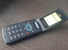 TELEFON DE COLECTIE CU CLAPETA SAMSUNG SGH-S710I IMPECABIL SI DECODAT+INCARCATOR foto