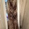 Rochie lunga model leopard