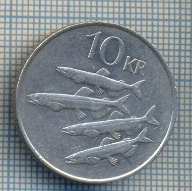 AX 185 MONEDA - ISLANDA - 10 KRONUR -ANUL 1984 -STAREA CARE SE VEDE foto