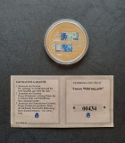 Medalie colorizata &quot;Goodbye Austrian Currency&quot;, Austria 2001 - A 5859