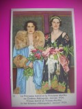 HOPCT 6423 CU PRINTESA MARTHA LA CINEMA METROPOLE 1934 -REGINA ASTRID-FAMILIA REGALA BELGIA-CROMO LITHO-CIOCOLATA COTE D&#039;OR