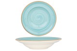 Bonna Farfurie cu paste - Aqua - Por&Aring;&pound;elan - 24 cm (400cc) - set de 2