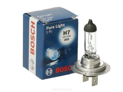 Bec Bosch H7 12V 55W Pure Light 1 987 302 071 foto