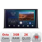 Navigatie Toyota Auris 2017- B-AURIS Android Ecran 2K QLED octa core 3+32 carplay android auto KIT-AURIS+EDT-E310V3-2K CarStore Technology