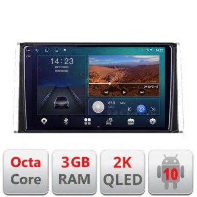 Navigatie Toyota Auris 2017- B-AURIS Android Ecran 2K QLED octa core 3+32 carplay android auto KIT-AURIS+EDT-E310V3-2K CarStore Technology foto