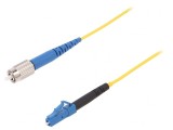 Patch Cord Fibră Optică 3m FC/UPC la LC/UPC 9/125um