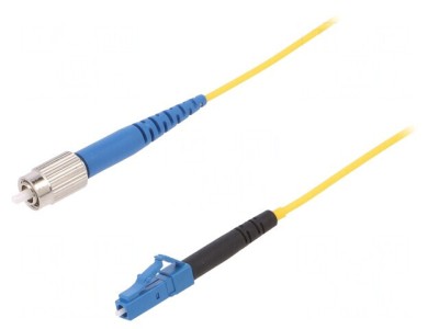 Patch Cord Fibră Optică 3m FC/UPC la LC/UPC 9/125um foto