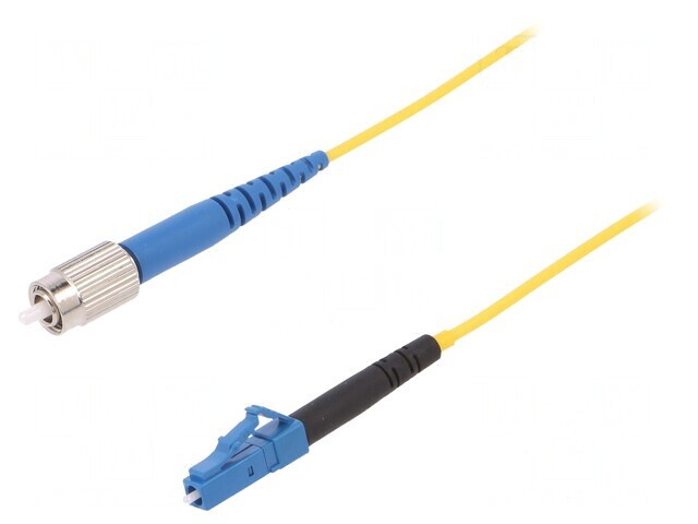 Patch Cord Fibră Optică 3m FC/UPC la LC/UPC 9/125um