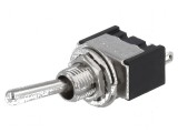 Comutator basculant SPDT ON-(ON) 3A/250VAC 2 poziții 25-85&deg;C
