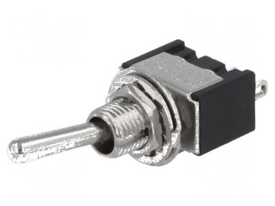 Comutator basculant SPDT ON-(ON) 3A/250VAC 2 poziții 25-85&amp;deg;C foto