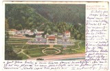 SV * Salutari din Slanic (Moldova) * VEDERE GENERALA BAILE SLANIC * 1904, Circulata, Printata, Bacau