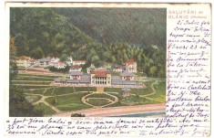 SV * Salutari din Slanic (Moldova) * VEDERE GENERALA BAILE SLANIC * 1904