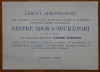Invitatie la conferinta Cercul Aerotehnic; Despre sbor si sburatori, Col. aviator Andrei Popovici, interbelica