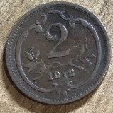 MNDSTR AUT22 Austro-Ungaria 2 hellar 1912