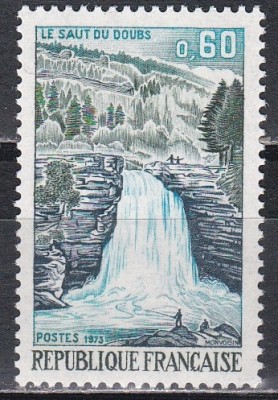 Franta 1973 - Cascada Doubs, MNH foto